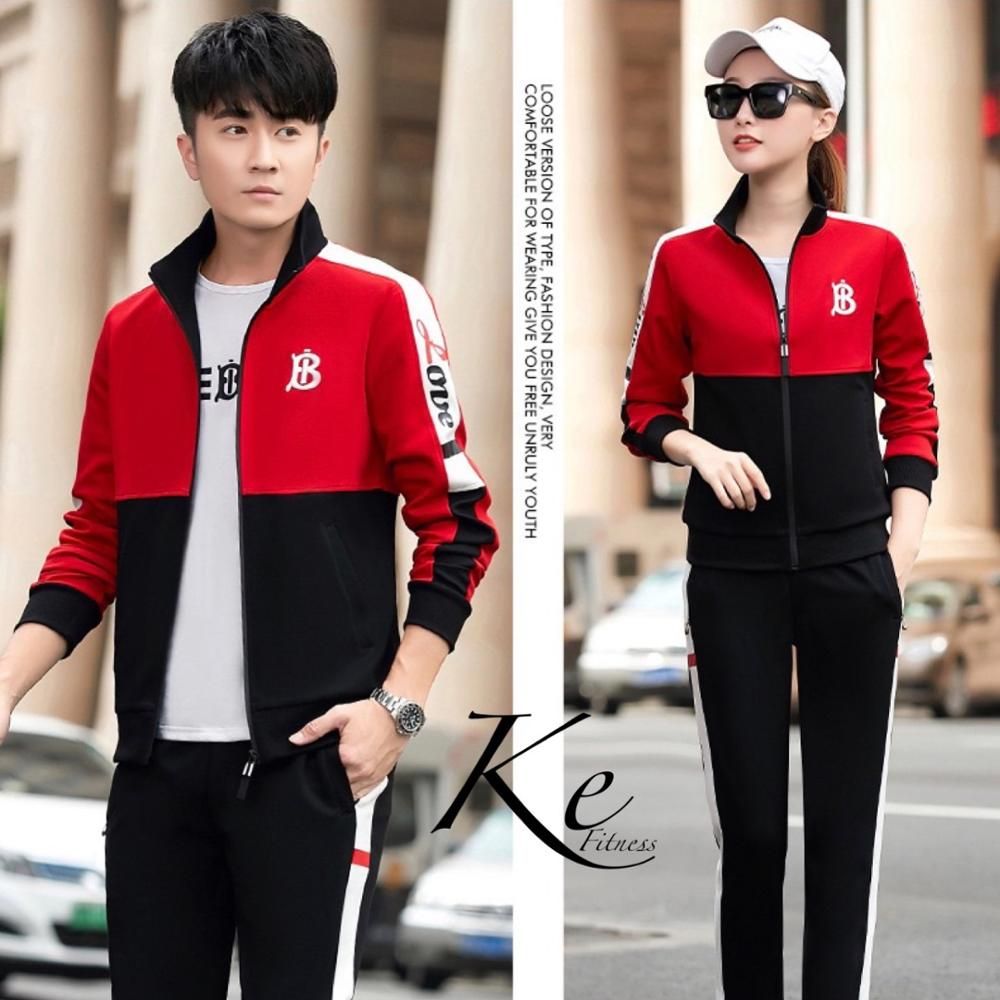 Compra Ke Pareja Ropa Deportiva Traje Rojo Deporte Conjunto 2021 Primavera  Nuevo Chándal Deportes Hombre Mujer Masculino Femenino Moda Gran Tamaño  Gran Algodón Barato | Entrega Rápida Y Calidad | Es.Dhgate