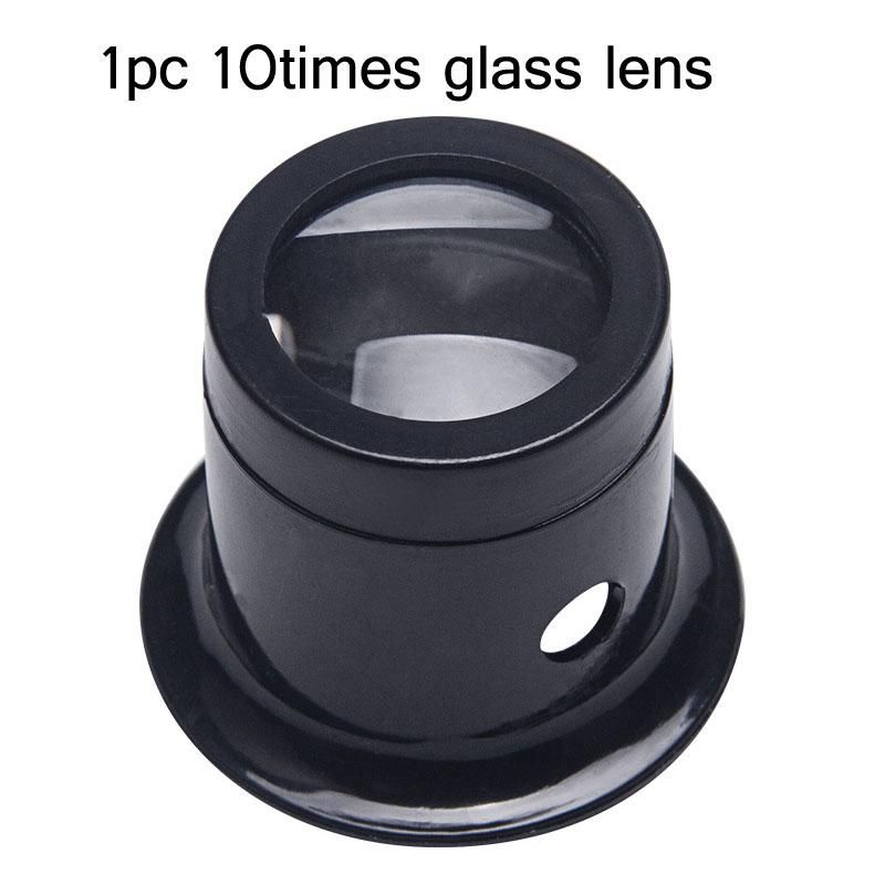 10 keer glazen lens