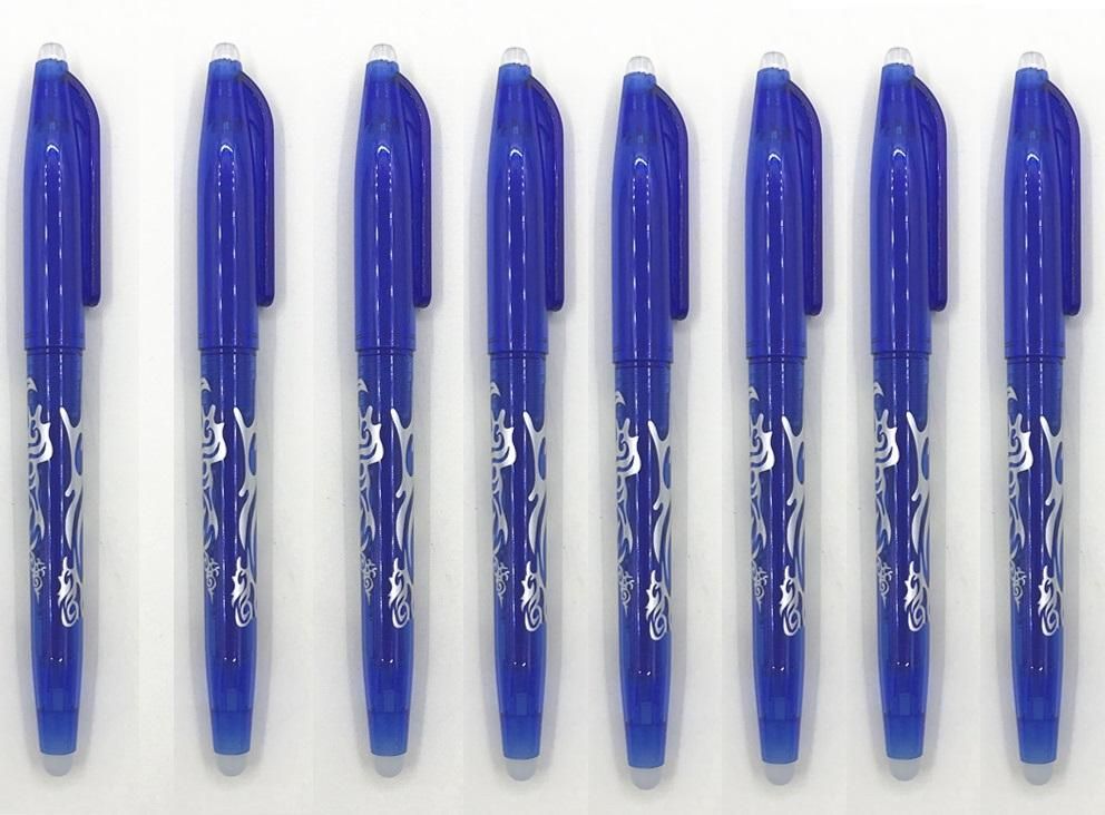 8pcs bleu