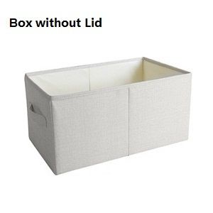 Beige ohne Lid-50x40x29cm