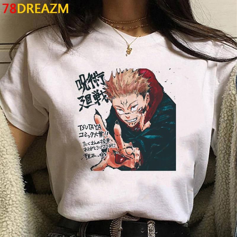 Anime Jujutsu Kaisen Satoru Gojo Camiseta De Manga Camisas De Manga Curta  T-shirt Tops desconto \u003c Topos \u0026 Tees ~ Andreguerra.pt