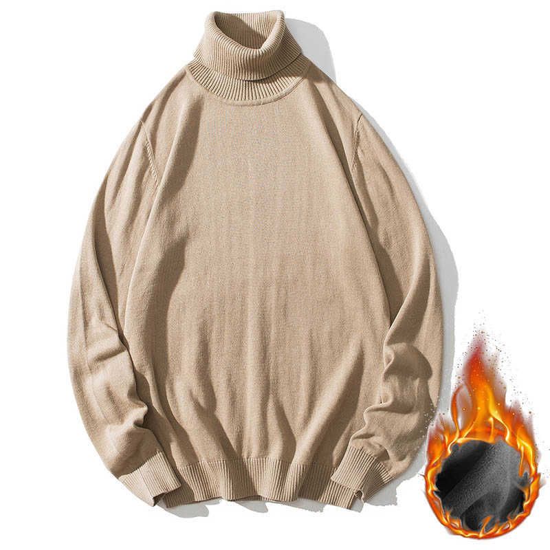 Khaki -Pullover dick