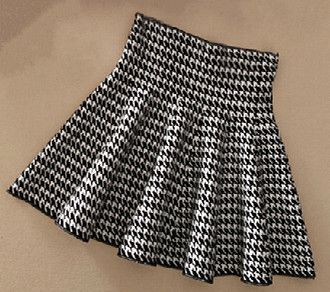 Houndstooth White