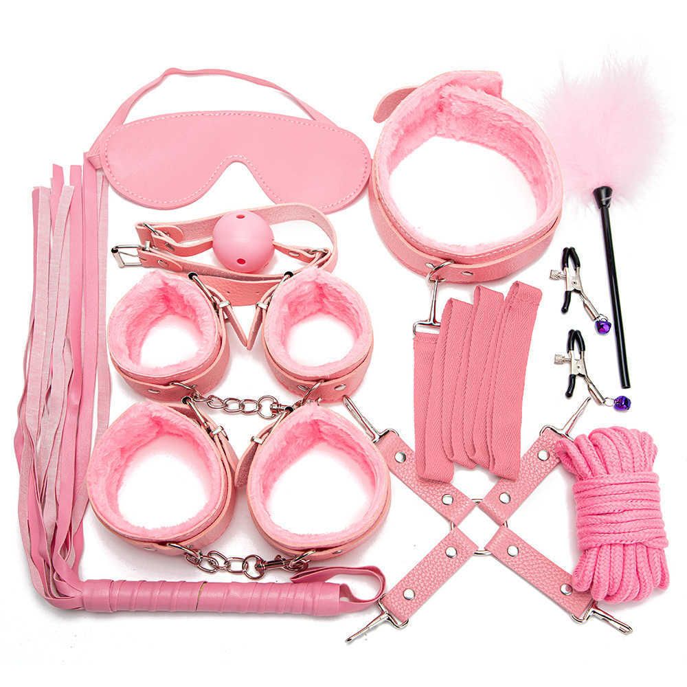 10 Pink BDSM Set