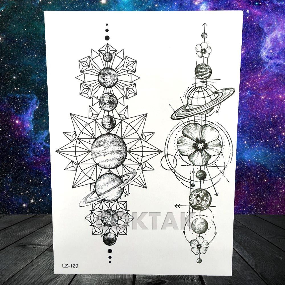 COKTAK Galaxy Watercolor Blue Wolf Temporary Tattoos Geometric Tree Diamond Armband Tatoos Body Art Arm Sleeve COKTAK Galaxy Watercolor Blue Wolf Temporary Tattoos Geometric Tree Diamond Armband Tatoos Body Art Arm Sleeve