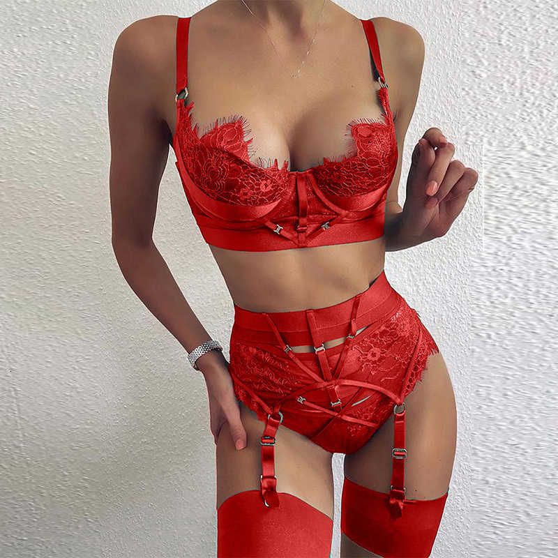 Compra Mujeres Kant Bh G String Ligas Conjunto Sexy Lencería Sets Conjuntos  De Tono Bragas Piernas Malla Erótica Porno Ropa Interior Ropa De Dormir  Barato | Entrega Rápida Y Calidad | Es.Dhgate