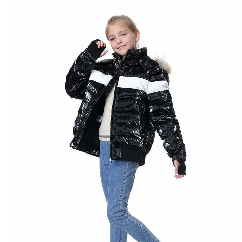 Orangemom Baby Down Jacket Coat Winter Warm Hooded Down Windproof Kids Outerwear