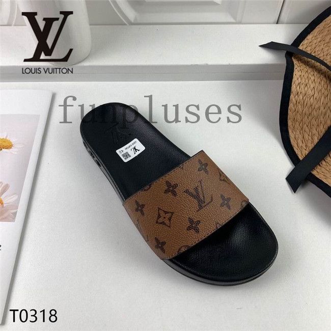 Louisvuitton Louis Vuitton Pantofole LV Brand Designer Slides For