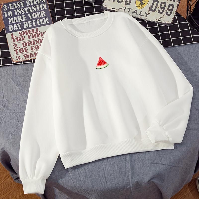 Weißes Sweatshirt