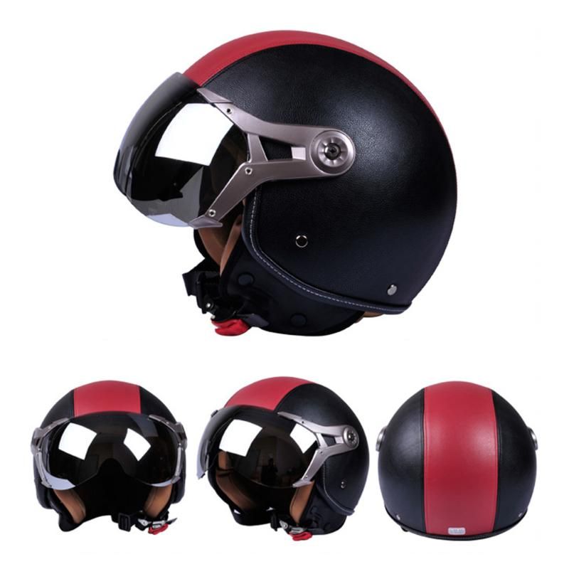 Motorcycle Helmets 2022 GXT Classic Retro Half Open Face Helmet With  Goggles Motocross Racing Vintage Jet Casque Casco Moto Capacete From  Wondenone, $75.4 | DHgate.Com