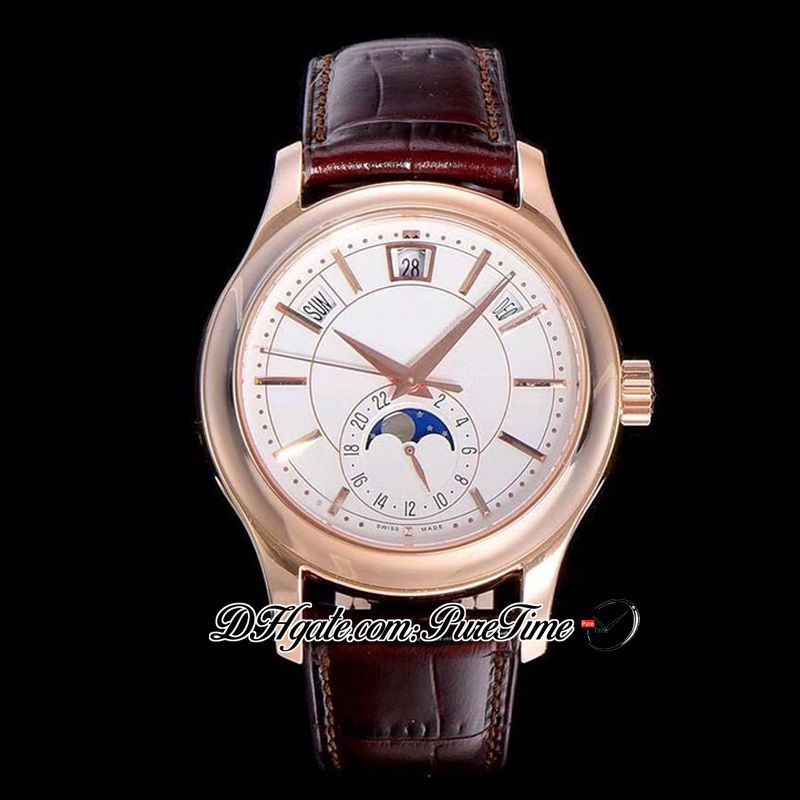 Rose Gold Silver Dial