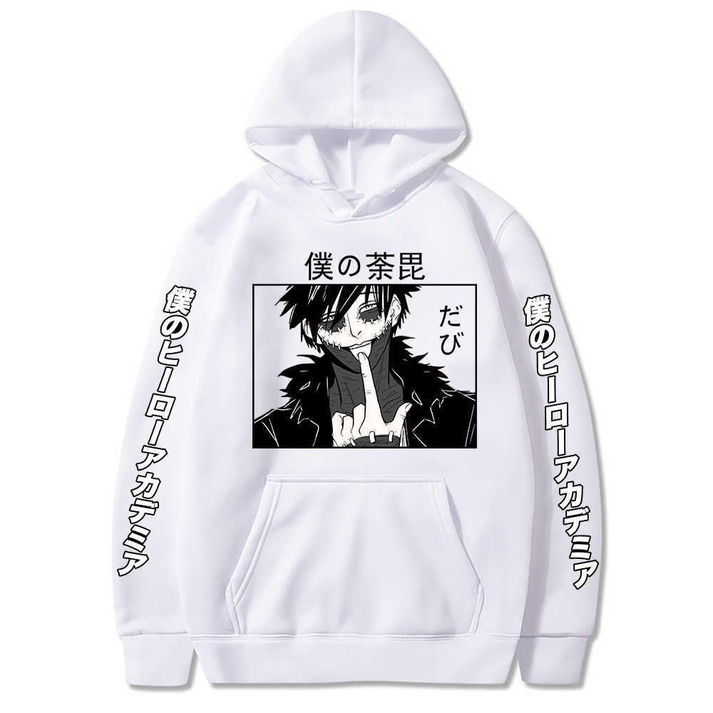 Японский Аниме Dabi Boku No My Hero Academia Unisex Hoodie Cool Charture  Charture Moking Print Streetwear Мода Негабаритные Толстовки Y0804 От 1 121  руб. | DHgate