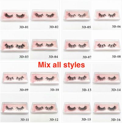 12-20mm lashes mix styles