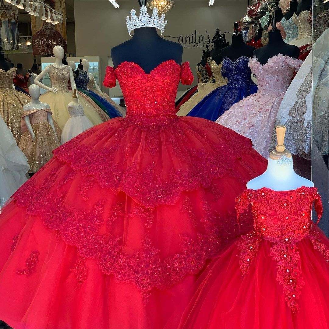 Modelos modernos 2022 Vestido de bola Quinceañera Vestidos fiesta de tuler Capa de