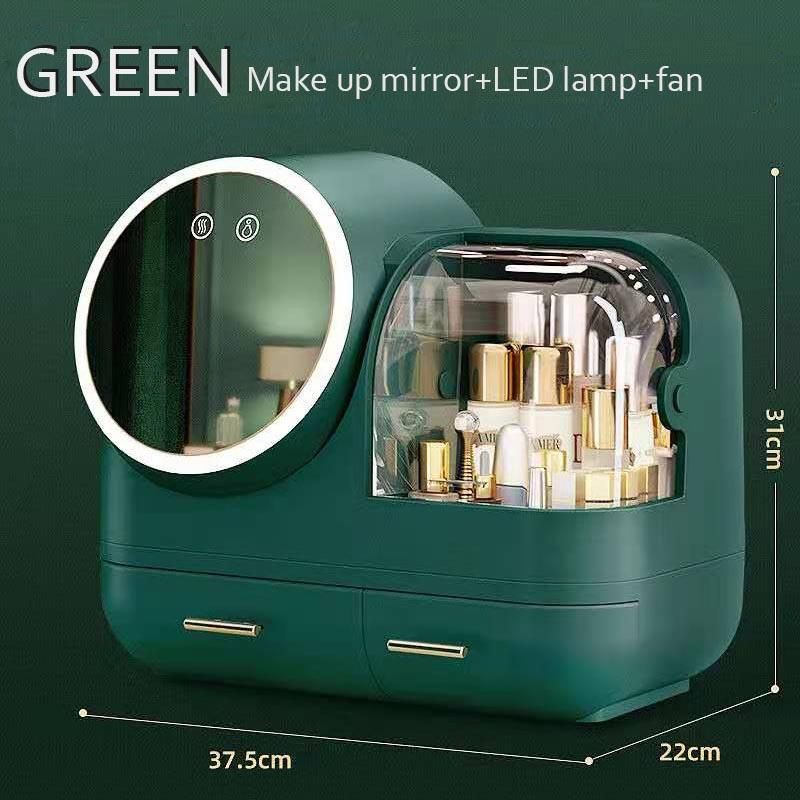 緑色LED Lamnp  - ファン
