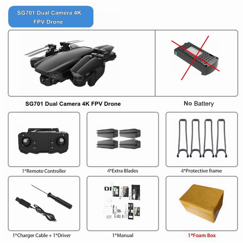 SG701 Aucune batterie FOA