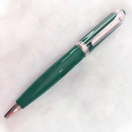 en grön penna