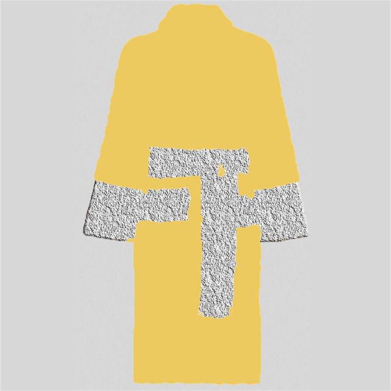 Yellow/ 1 robe