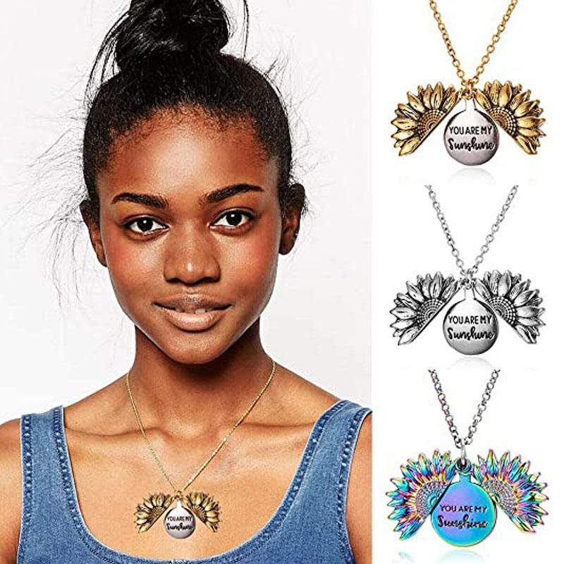Sunflower Necklace For Women Girls You 