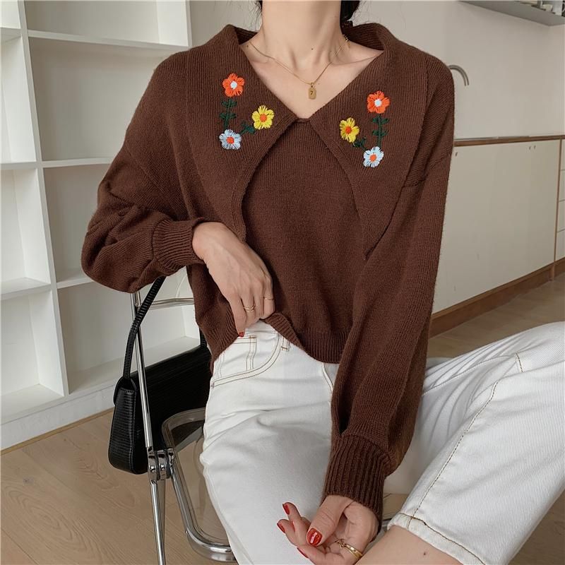 Compra Suéteres De Mujer Al Por Mayor 2021 Primavera Otoño Otoño Moda  Casual Cálido Agradable Mujeres De Punto Suéter Mujer Hembra Ol Py9072  Barato | Entrega Rápida Y Calidad | Es.Dhgate