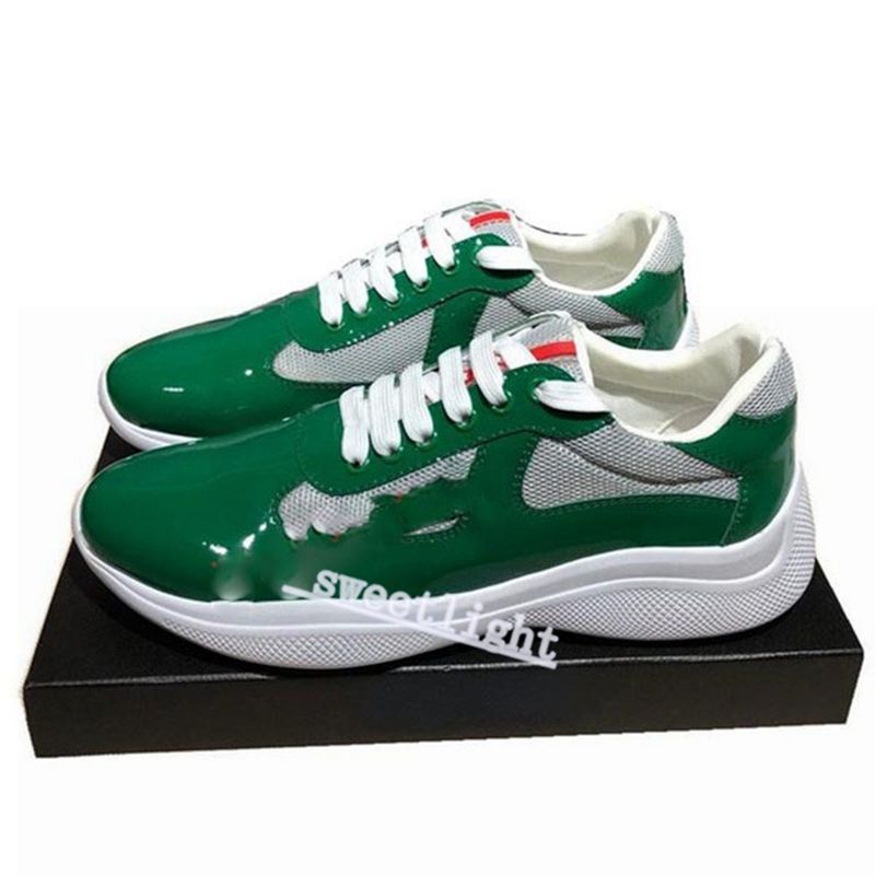 Acquistare Prada Shoes Scarpe Casual Da Uomo Scarpe Casual Americas Cup  Progettista Sneakers Brevetto In Vernice E Nylon Lusso Sneakers Scarpe Da  Uomo Economico | Consegna Veloce E Qualità | It.Dhgate