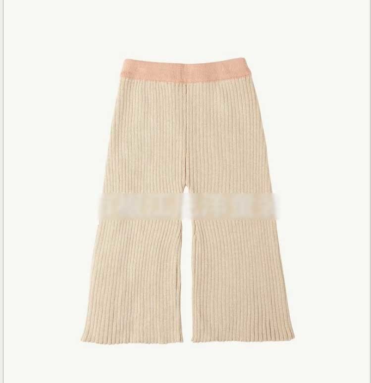 Beige Knit Pant