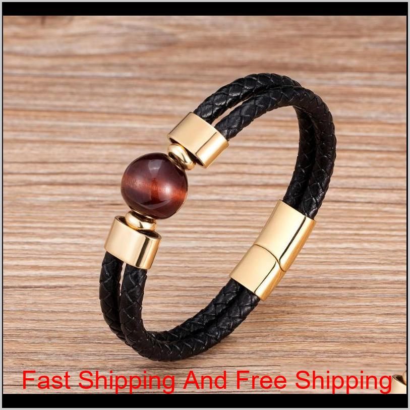 7red Tiger Eye -Gold 19cm