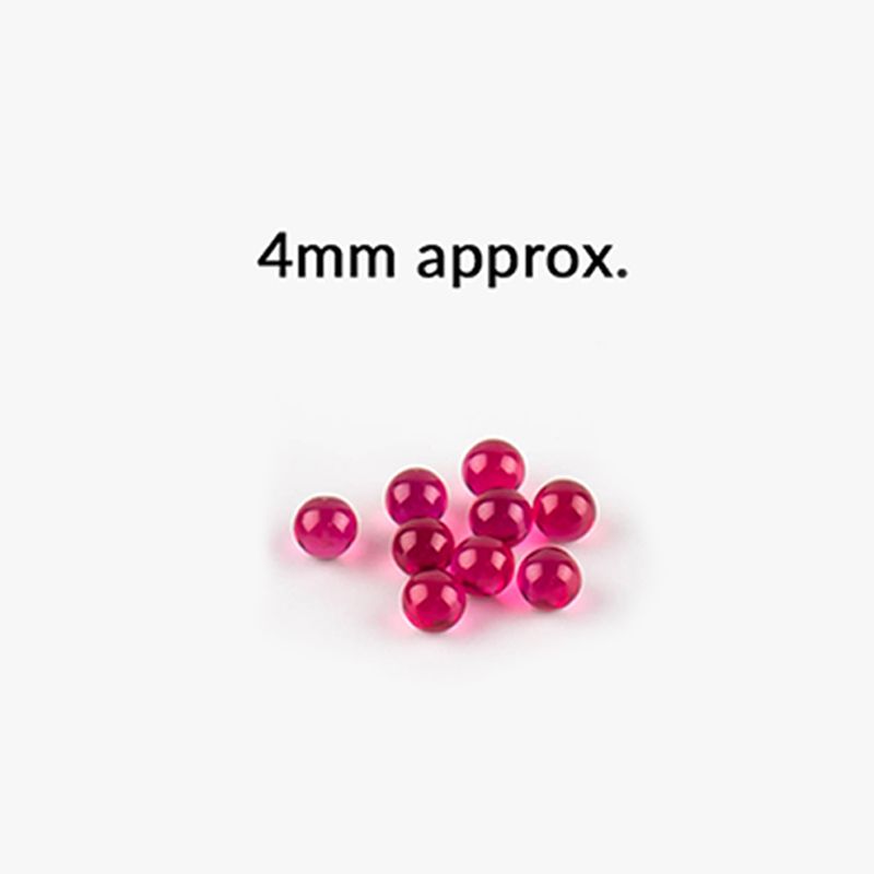 Około 4 mm Ruby Terp Pearl