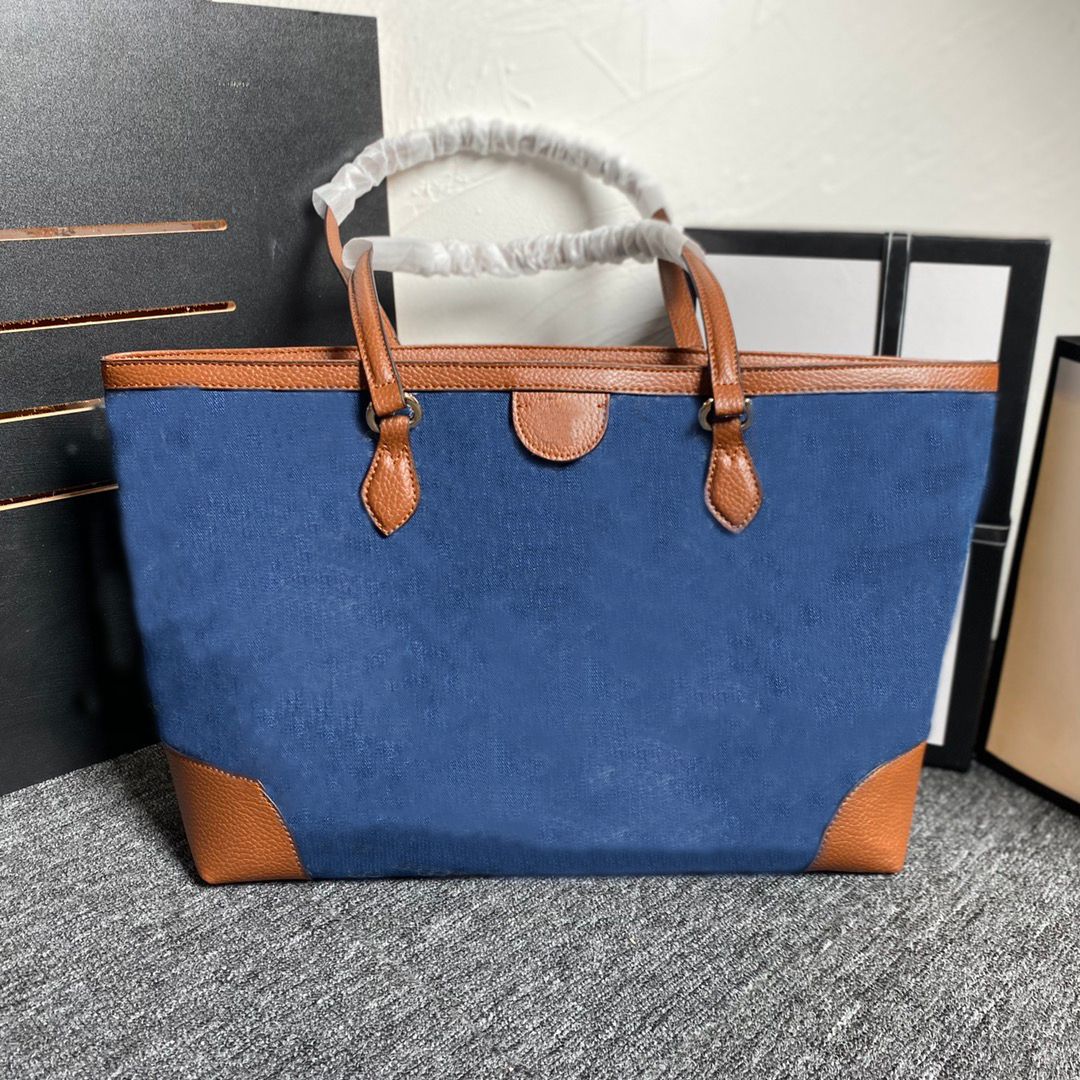 navy tote bolsas