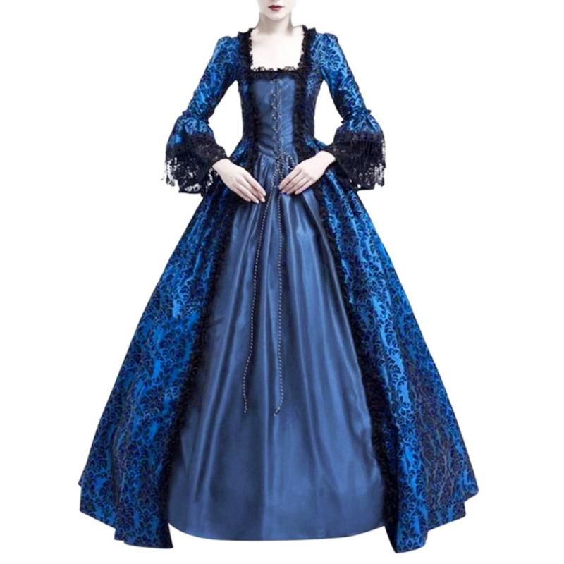 Vestido De Encaje Para Mujer Princesa Sin Ma Estilo Retro Vestido De Encaje Para Mujer Princesa Sin Ma Estilo Retro