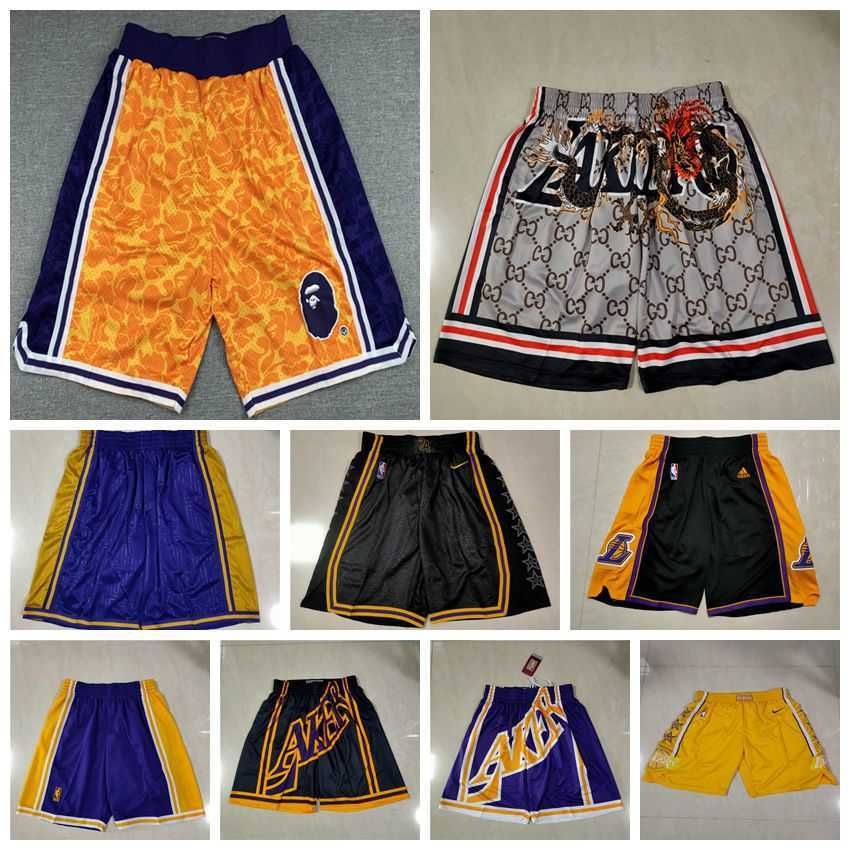 Lakers Basketball NBA Shorts Mitchell 