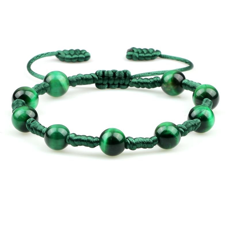 Pulsera De Cuentas De Piedra Verde De Alta Calidad Pulsera Pulsera De Cuentas De Piedra Verde De Alta Calidad Pulsera