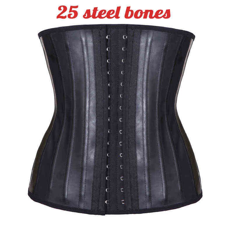 25 Steel Boned Black
