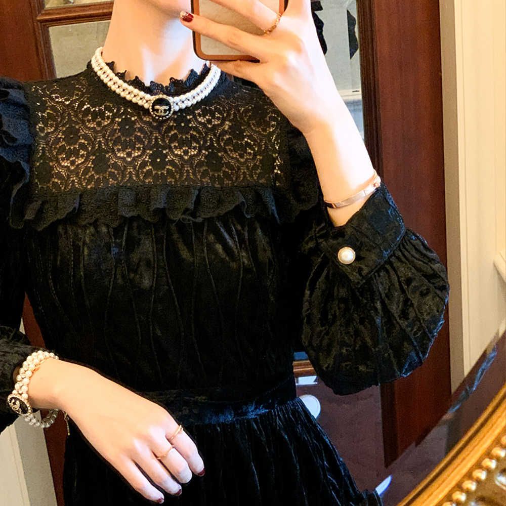 Black Lace Dress