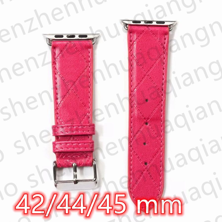 C Pink Red 42/44/45/49mm+C -logotyp