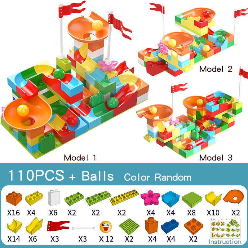 110pcs No Gift-with Figures