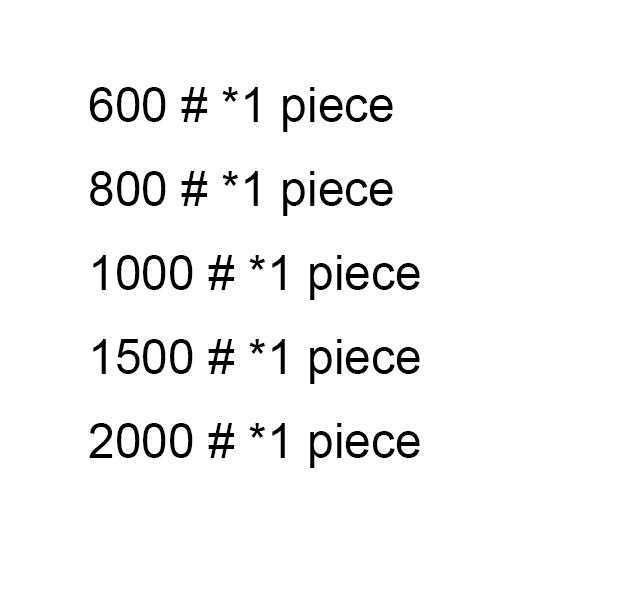 5 stuks Diamond Sto-150x20x5mm6