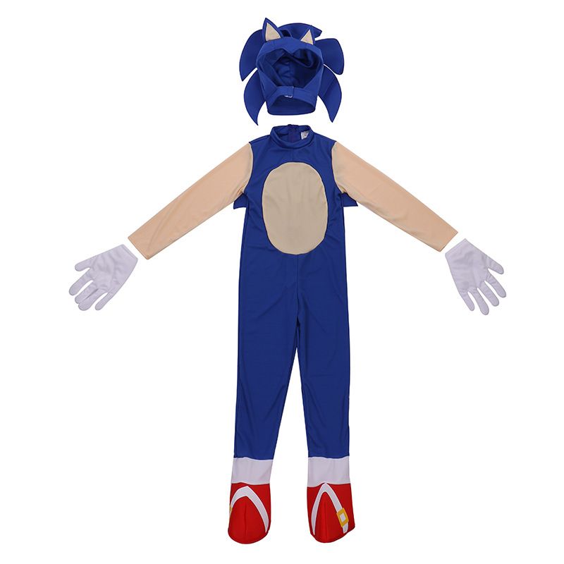 Anime disfraces velocidad cruzando dibujos animados sonic kids juego carácter disfraces niños niñas halloween cosplay tema Anime disfraces velocidad cruzando dibujos animados sonic kids juego carácter disfraces niños niñas halloween cosplay tema