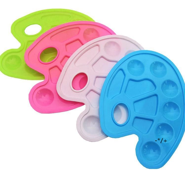 Wholesale Stylish And Cheap Type Plastic Drawing Tray Color Palette Art