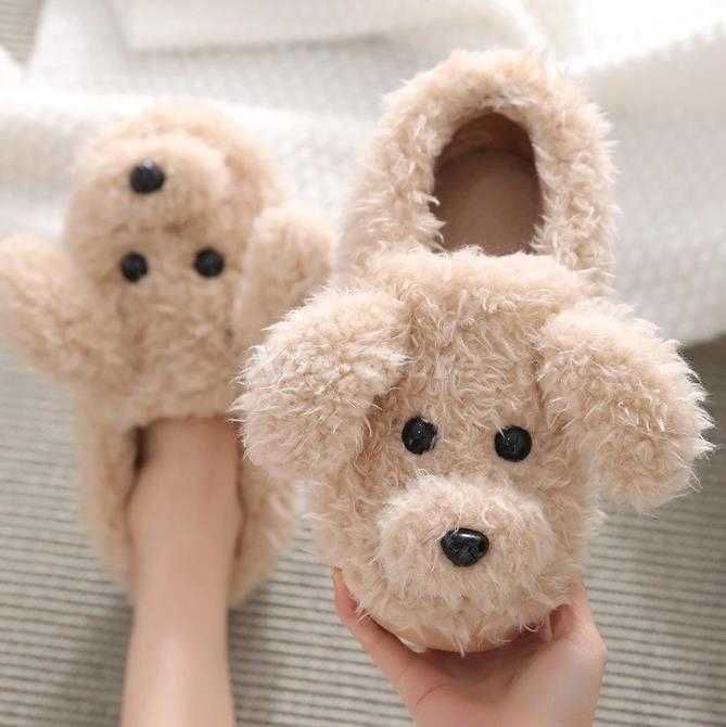 Slippers en peluche