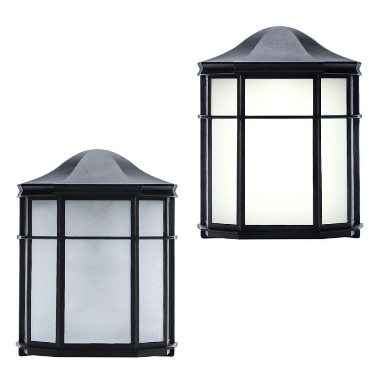 2021 Outdoor Wall Porch Light Dusk To Dawn LED Photocell Sensor Porch