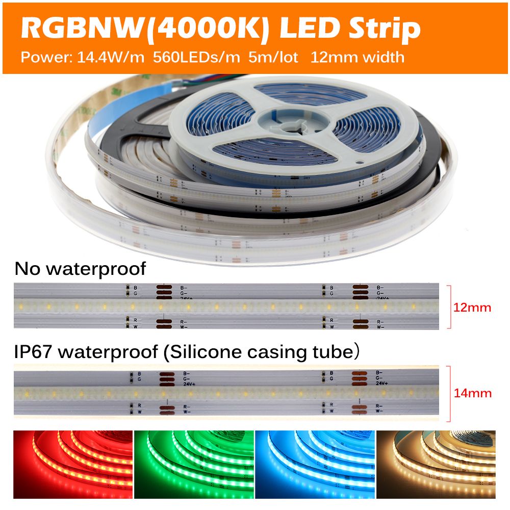 RGBNW 560 LEDs.