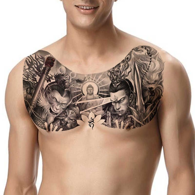 temporary tattoos for men shoulder tattoos large chest body sexy tattoo sticker waterproof tatoo fake boys temporary tattoos for men shoulder tattoos large chest body sexy tattoo sticker waterproof tatoo fake boys