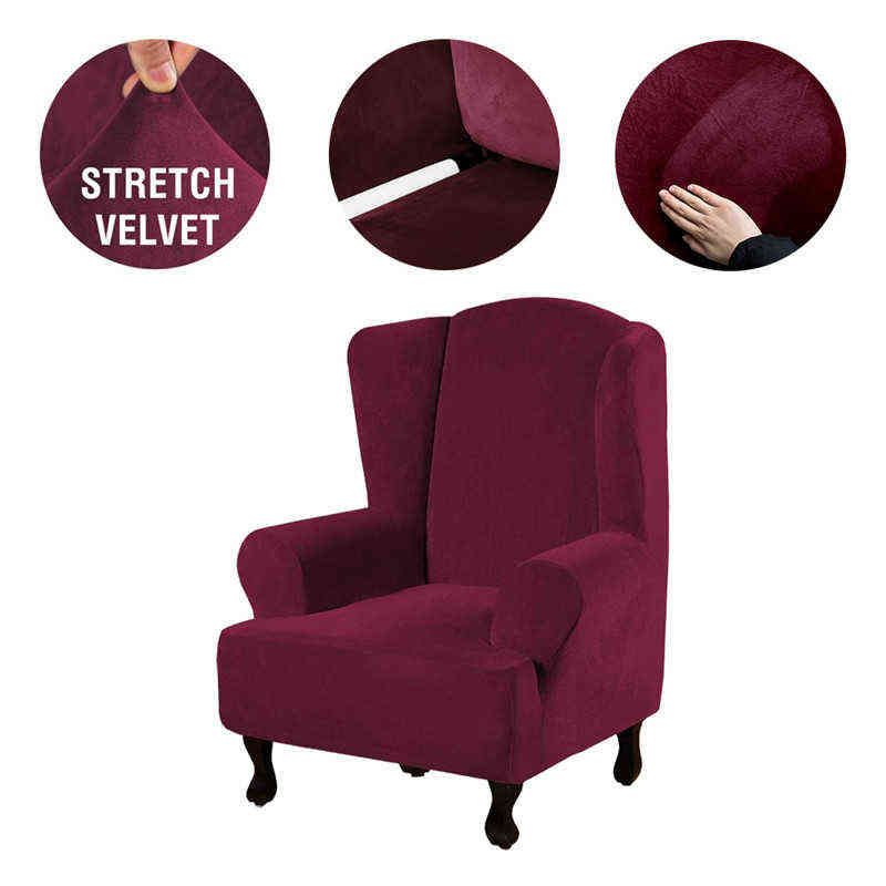 Winered-for Wing Chair Cover