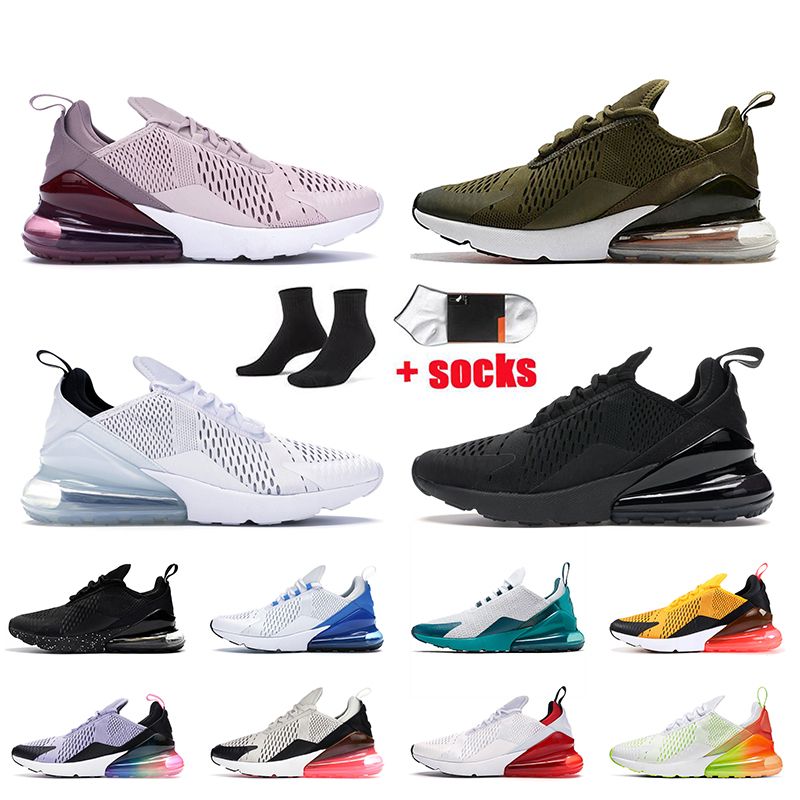 270 Nike Air 270 Off White NIKE Zapatos Mujer Hombre Moda Cojín Deportes Barely Rose