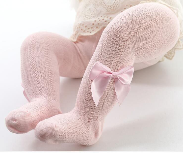 light pink mesh bow