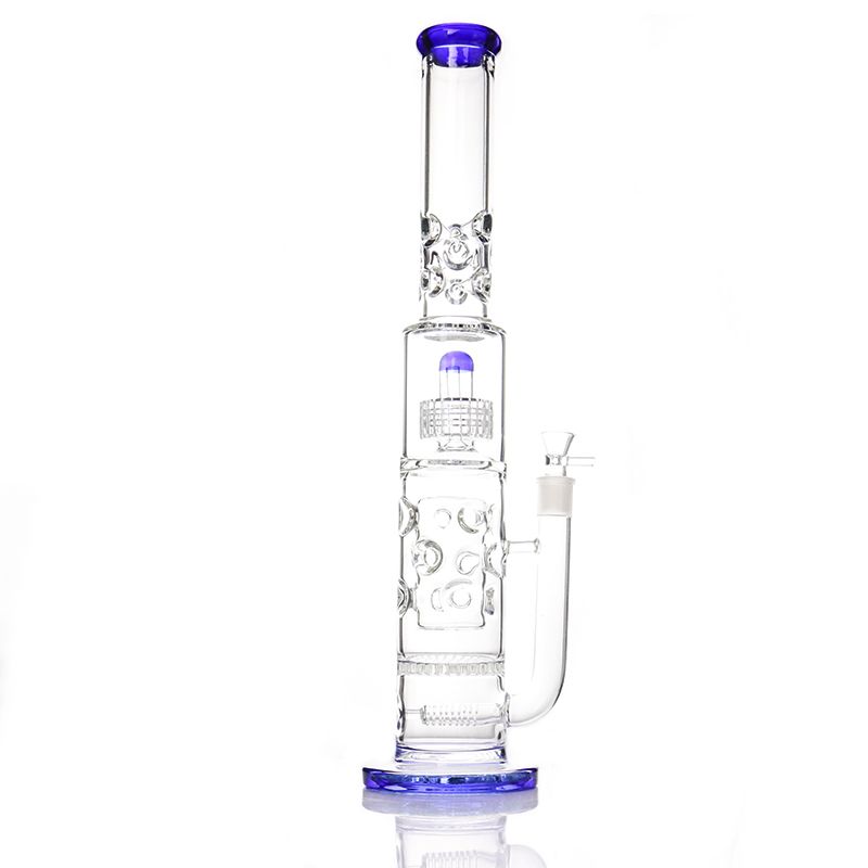 Big Bong Glass Water Pipe with GRACE Logo Flower Thick White Jade Hookah Bowl Big Bong Glass Water Pipe with GRACE Logo Flower Thick White Jade Hookah Bowl