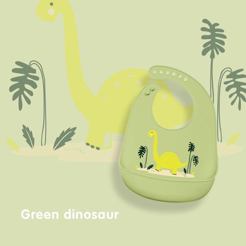 5 green dinosaur