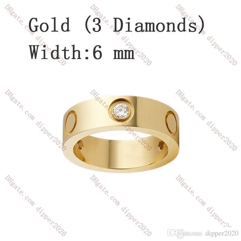 Złote diamenty (6 mm)