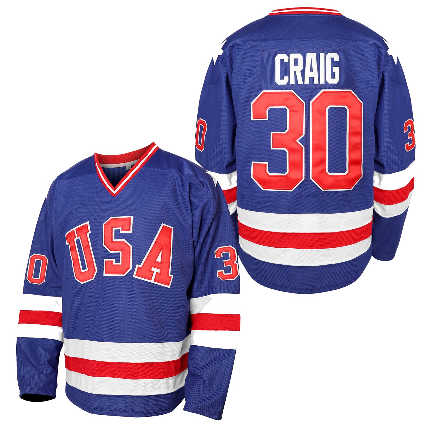 30 Jim Craig Blue